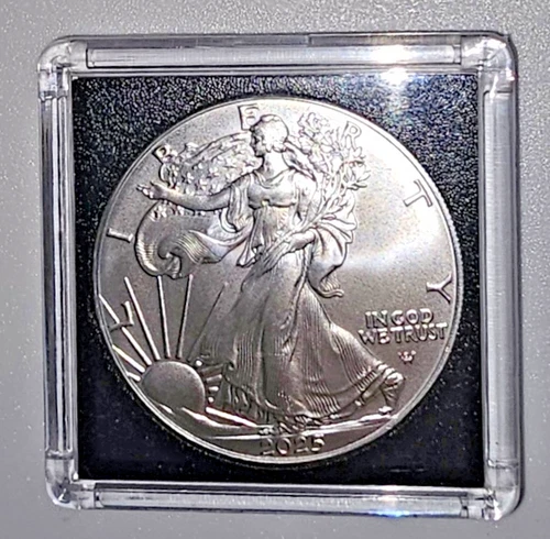 2025 American Silver Eagle, 1 oz UNC, MS, FREE SHIPPING -2
