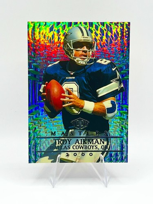 #ad 2000 Collector#x27;s Edge Masters Troy Aikman #45 Dallas Cowboys Holo #’d 727 1000 $14.99