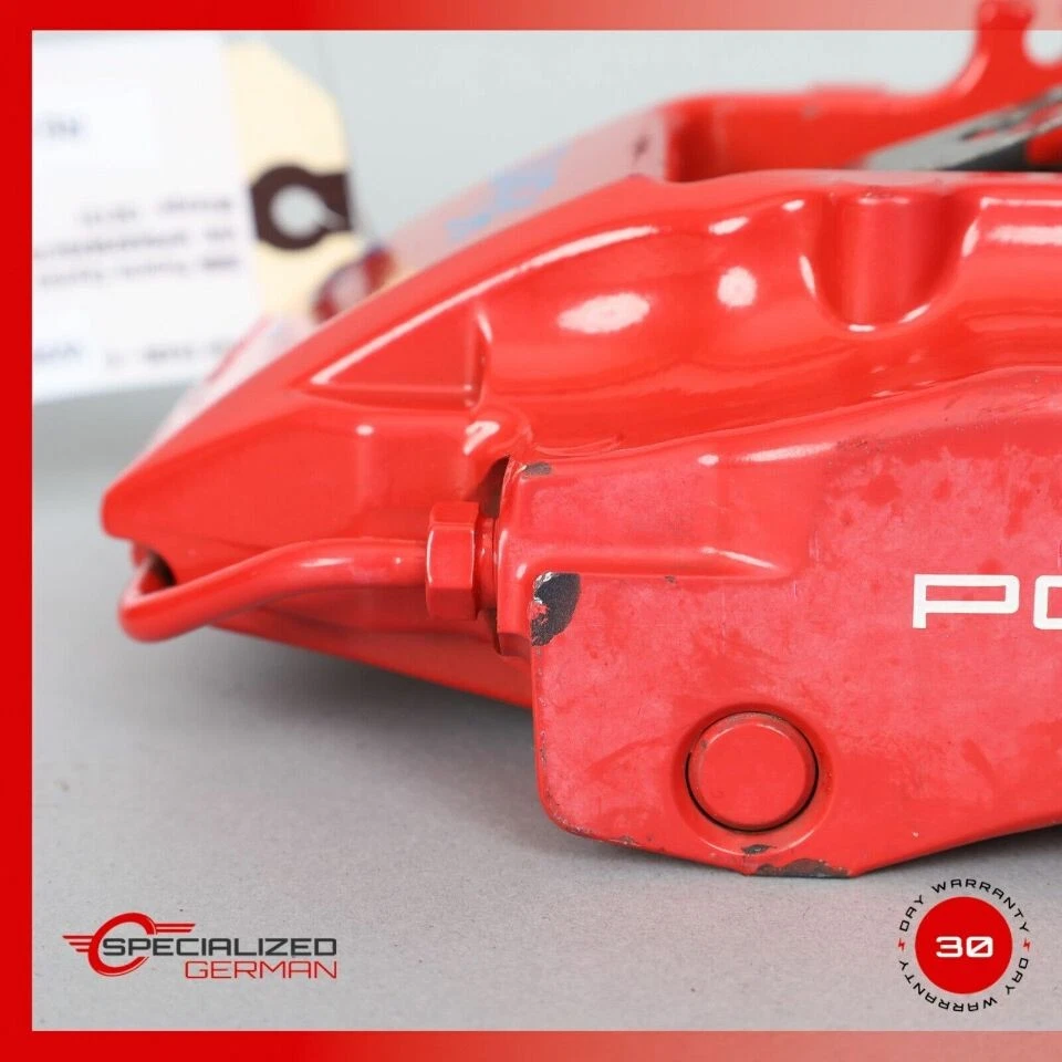 2000-2012 Porsche Boxster Cayman Rear Brake Calipers Brembo Pair Red OEM Used - Image 3 of 4