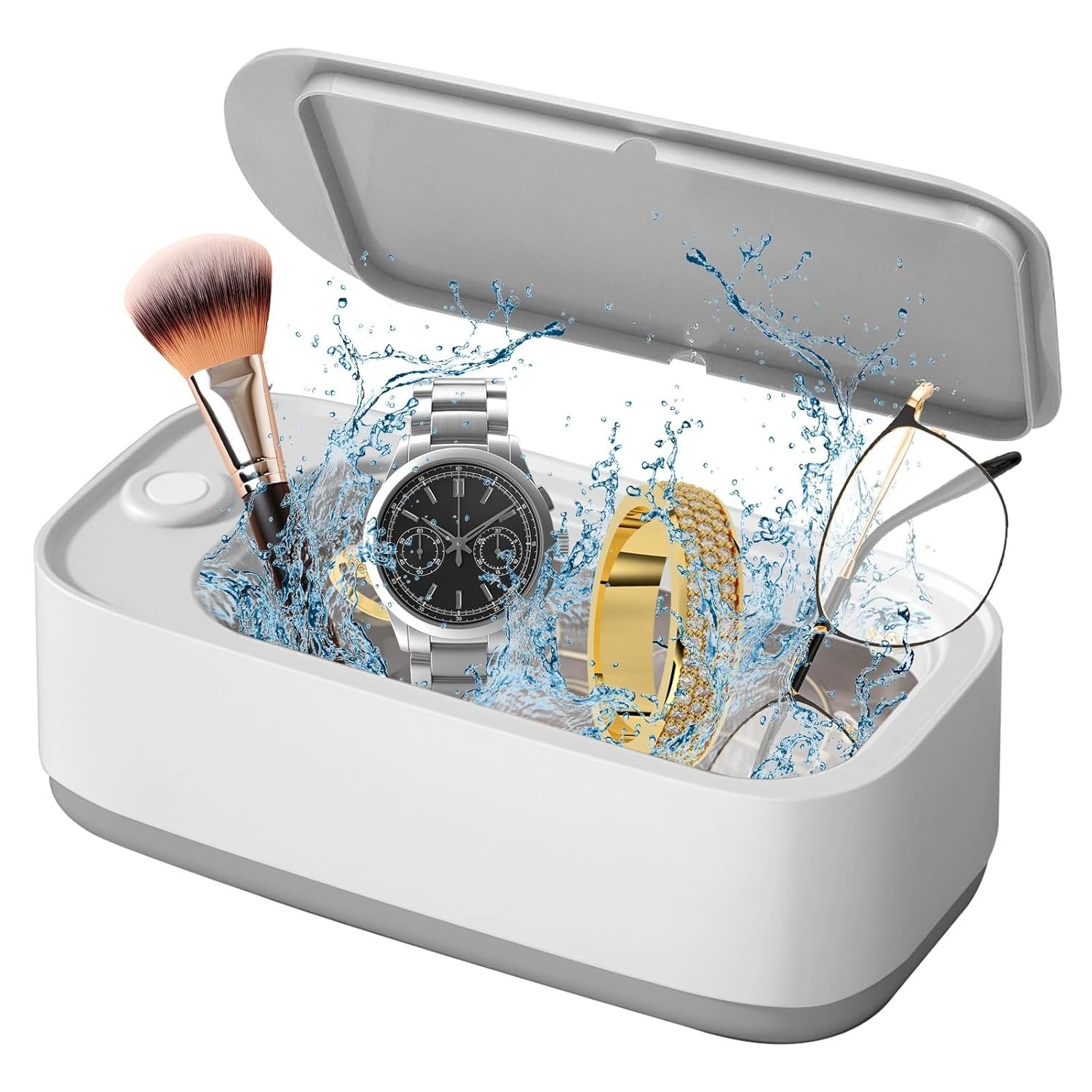 Ultrasonic Jewelry Cleaner 40W for Retainers and Gems