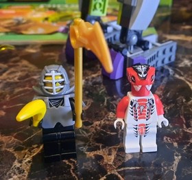 LOT of (4) Retired Lego Ninjago SETS w/ Boxes & Instructions 2259 2504 9442 9455