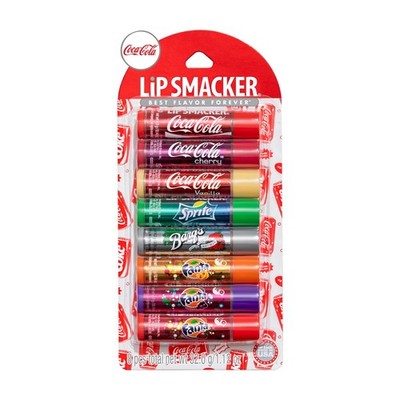 Lip Smacker Soda Lip Balm, Assorted Coke & Soda, 8 Ct