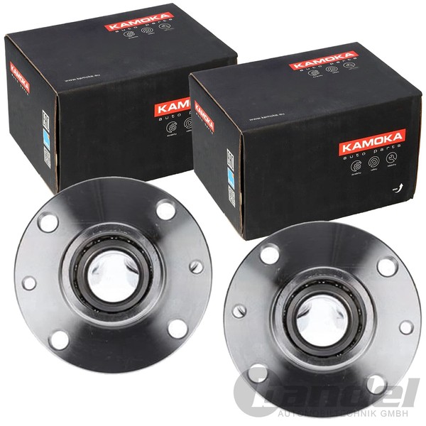2X Kamoka RADLAGER-SATZ Hinten Passend FÜR Abarth Ritmo Autobianchi A Y10 Fiat-image
