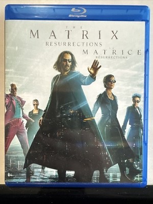 The Matrix Resurrections (Blu-ray Warner Bros 2022) Keanu Reeves Rare OOP