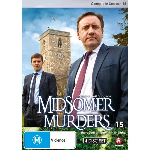 Midsomer Murders - Season 15 (DVD, 2012) John Nettles, Jane Wymark, Fiona Dolman