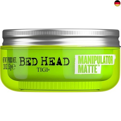 Bed Head by TIGI Manipulator Matte Haarwachs-Paste für starken Halt, 57 g