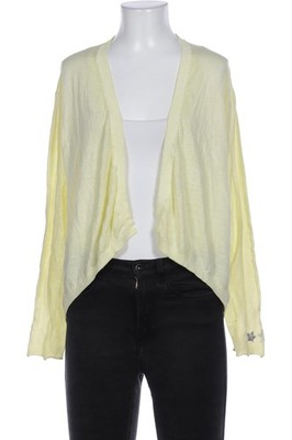 Frogbox Strickjacke Damen Cardigan Jacke Gr. EU 36 Baumwolle Gelb #iabhgvf
