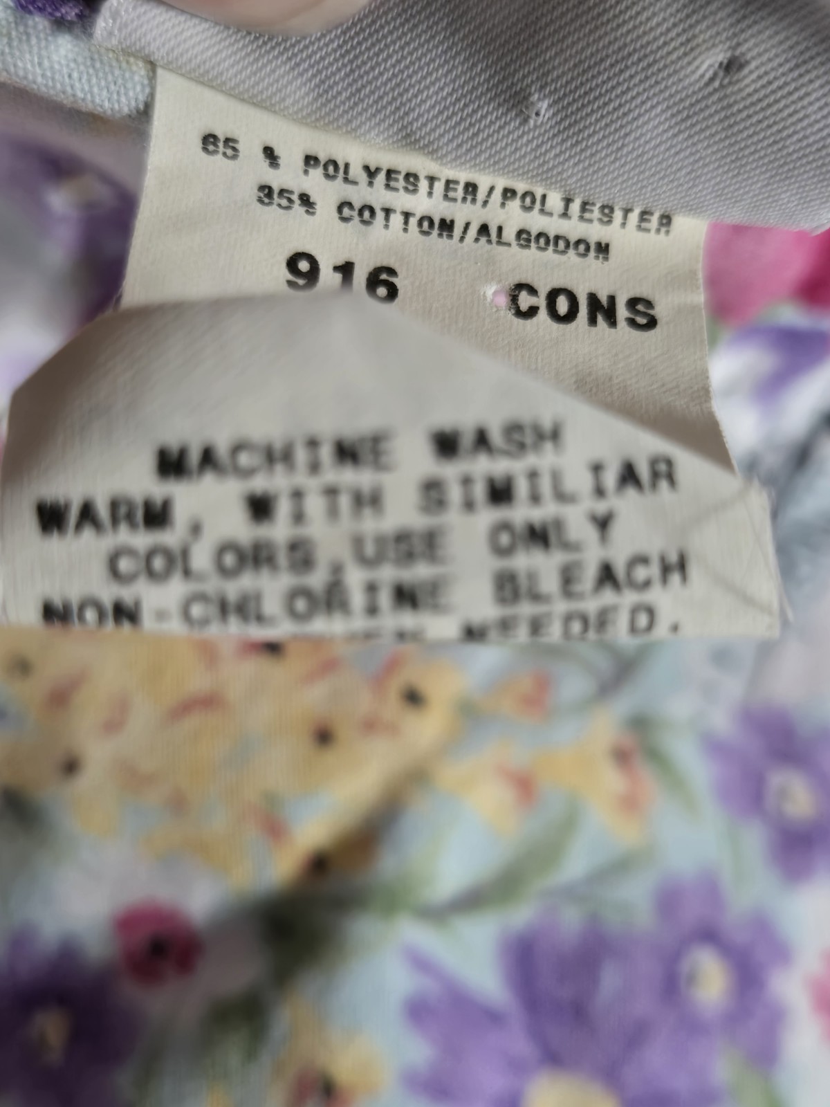 Simply Basic SCRUB JACKET size S-Pastel Roses/Flo… - image 5