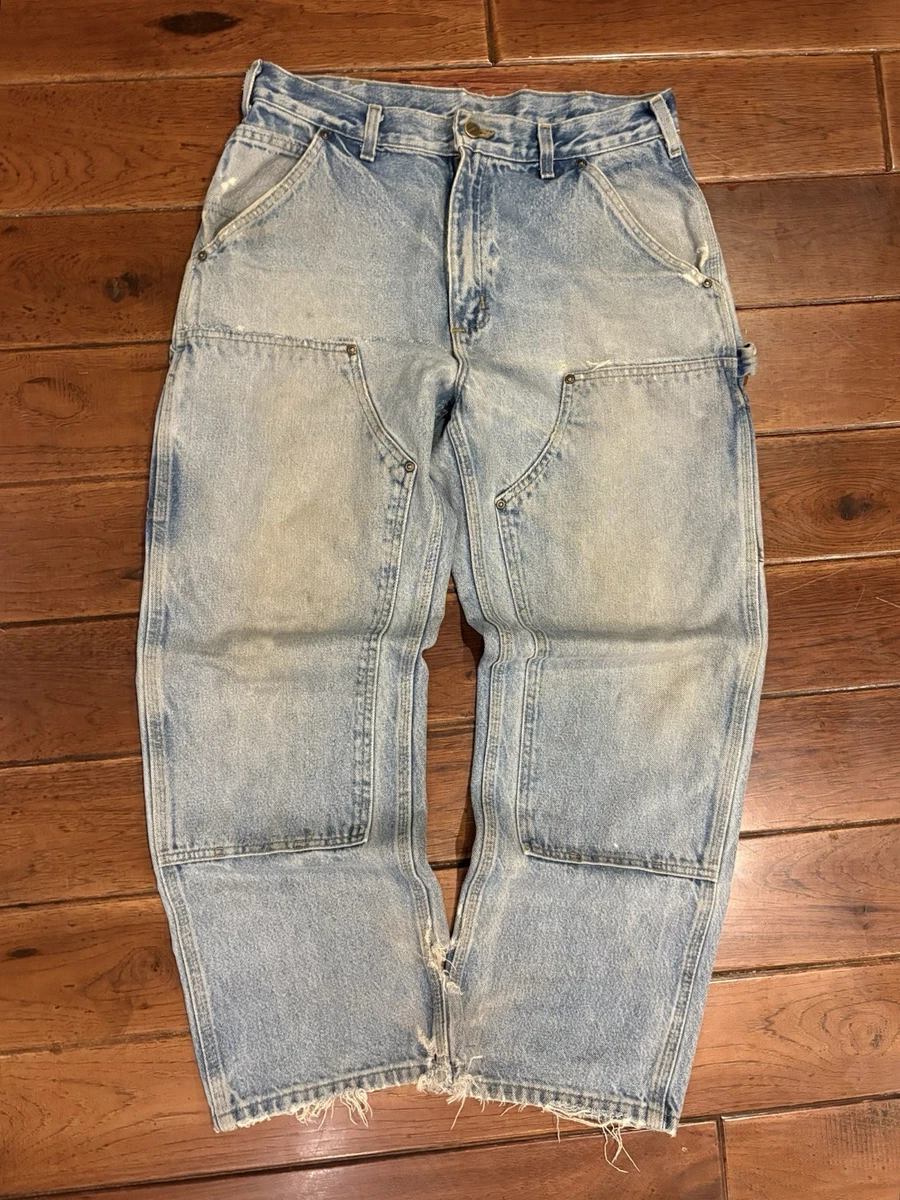 Carhartt Double Knee Jeans In Men's Jeans for sale | eBay
