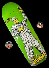 SUPER RARE Creature Return of the Mummy 9.35" Skateboard Deck Swamp Thing NOS