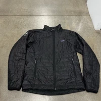 patagonia nano puff jacket Logo Flaws Holes Black Men’s Medium