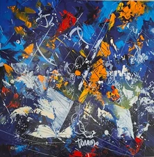 Francesco Toraldo Serigraphy "Merit Cup" Pop Home Art Paintings Furnishings