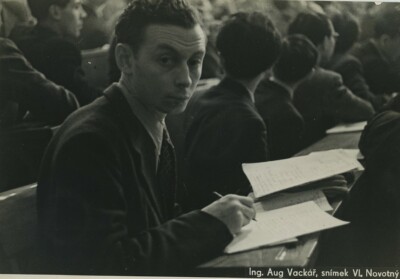 Tschechien Prag Internationaler Studentenkongress altes Foto 1945 #16