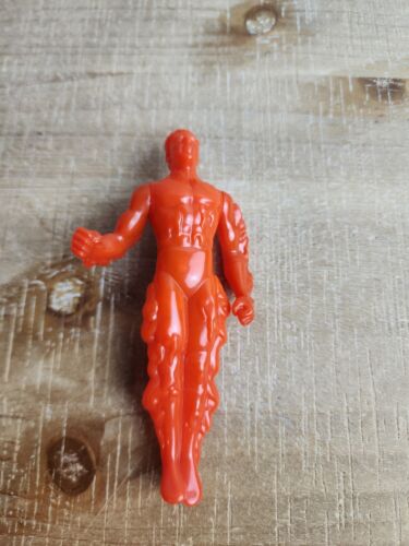 2005 Light-Up Human Torch 4.5" Burger King Action Figure Marvel Fantastic Four 4