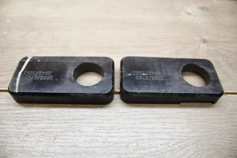 04 05 2004 Suzuki GSXR600 EJE EXTENDIDO AJUSTADOR CONJUNTO AJUSTADORES NEGRO Foto 2 de 4