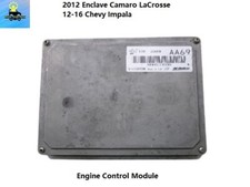12643248 12 13 14 15 16 Pontiac Chevy Buick Engine Control Module
