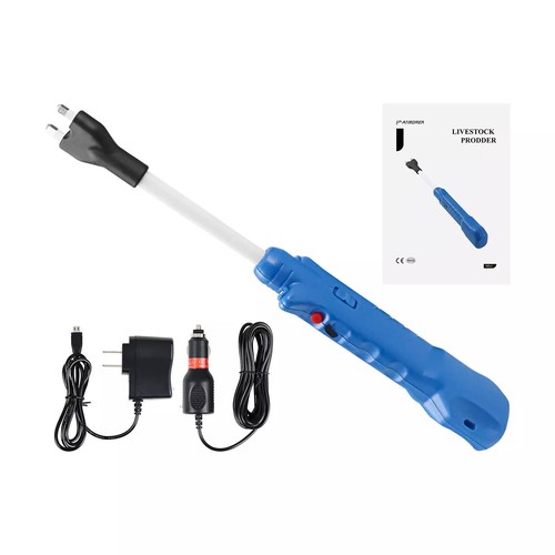 Cattle Prodder Stock Prod 12000V Rechargeable Electric Shock Livestock Pig Farm~ - Picture 10 of 11
