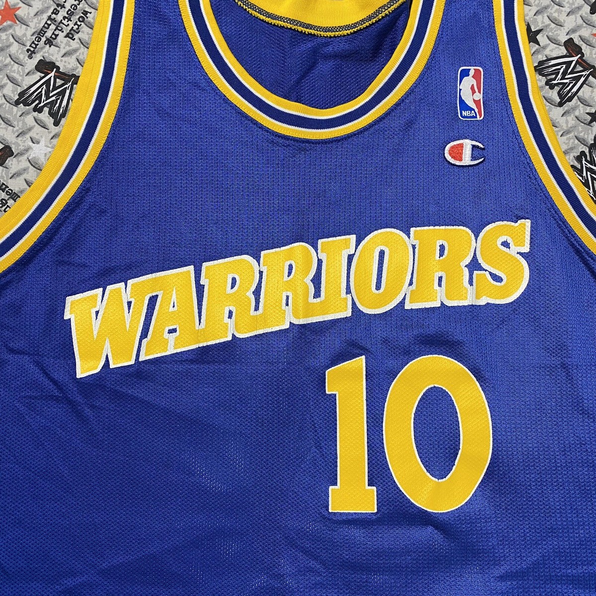 TIM HARDAWAY オーセンティックジャージ Tim Hardaway Golden State Warriors Jerseys, Tim Hardaway