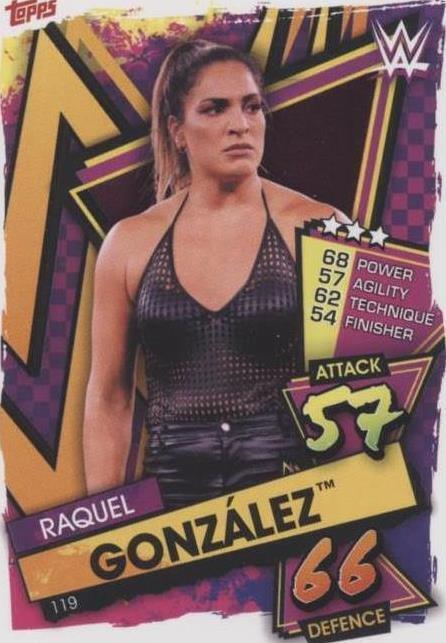 2021 Topps WWE Slam Attax - Raquel Gonzalez #119 - 1 of 1