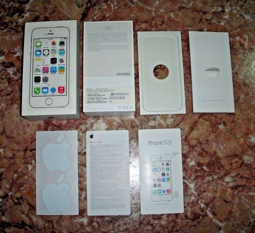 iPhone 5 bianco 16 GB scatola vuota e iPhone 5s oro 16 GB scatola vuota - Foto 2 di 28