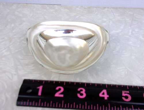 Vintage WMF-IKORA Shiny Silver Plated Candy Dish Bowl Germany #6317, 4" x 5" - 第 3/16 張圖片