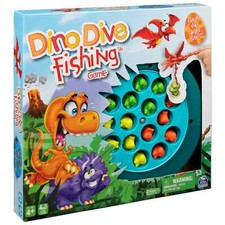 NEW Dino Dive Fishing Game Board Game for Kids Ages 4 and up
