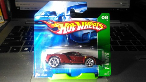 Hot Wheels Super Treasure Hunt  ENZO Ferrari Short Card - Picture 2 of 5