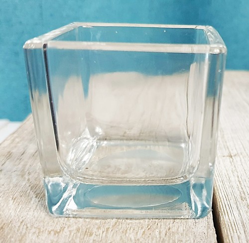 12 Pack of 2" X 2" Square Glass Party Tealight / Votive Holders Weddings Parties - 第 4/7 張圖片