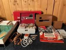 Vtg Maxell Transistor Tape Recorder Gemphon Mg-33 Not Working