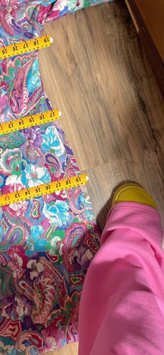 Auth RAKSHA OF HINDIMP LONDON VTG Paisley Print Dress 100% Cotton Art To Wear - Picture 8 of 10