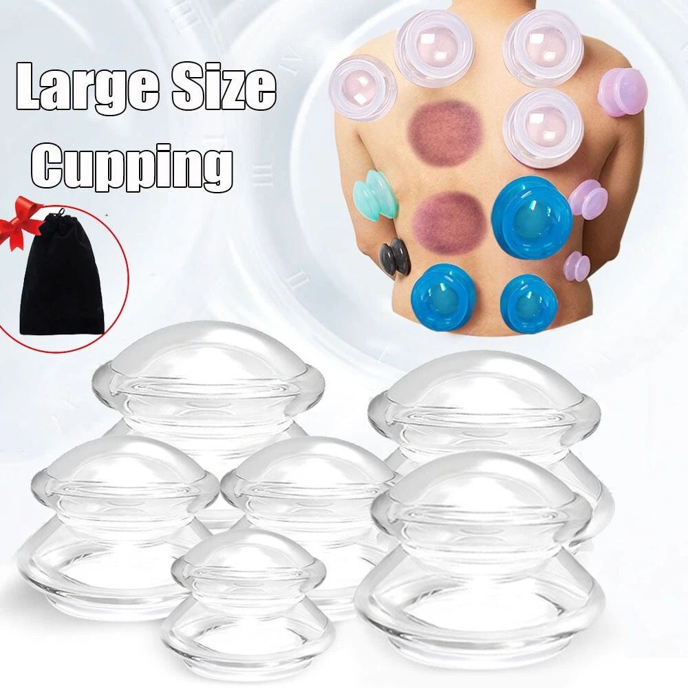 Ventosas Anti Cellulite Pro Weight Loss Silicone Vacuum Cupping