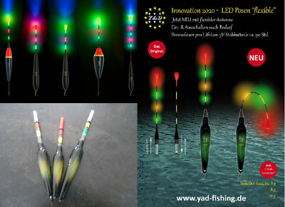 YAD Posen Night and Day Float Stick LED Pose Batterie Elektropose Ersatz Antenne