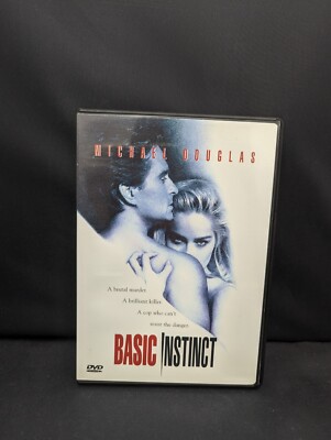 Basic Instinct DVD Sharon Stone Michael Douglas