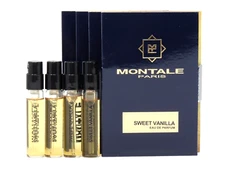 MONTALE PARIS SWEET VANILLA EDP 2.0ml .06fl oz x 4 COLOGNE PERFUME SPRAY SAMPLES