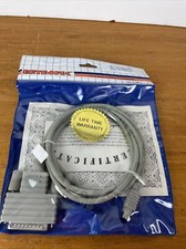 6ft 8-Pin Mini-DIN Male to 25-Pin DB-25 Male Mac To Hayes Modem Apple Cable