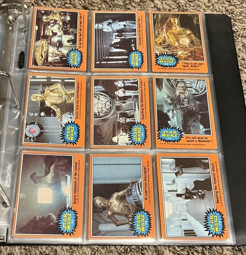 1977-83 Topps Star Wars 1-5 Empire Strikes Return Jedi Complete Sets - Bild 6 von 13
