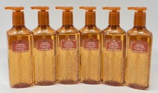 6 NEW BATH BODY WORKS PUMPKIN CUPCAKE CLEANSING GEL HAND SOAP WASH PUMP 8 OZ