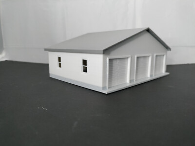 ☆ 1/64 Garage 1:64 scale Mechanic Garage Diorama Gray & Red cars are not