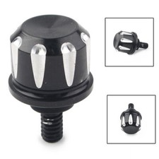 1/4 " -20 Black CNC Cut Rear Fender Seat Screw Bolt For Harley 1996+ Aluminum