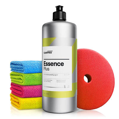 CarPro Essence PLUS SiO2 Politur Set Polierpad Mikrofaser Keramikpolitur 1Kg