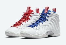 Nike Little Posite One USA Moon Youth Shoes DJ4024-001 GS Size 4 Women Size 5.5