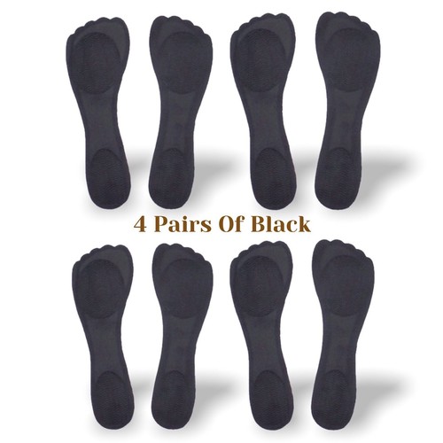 Gel de silicona autoadhesivo insertos delgados revestimientos de plantilla 2,3,4 pares de zapatos para mujer - Imagen 25 de 26