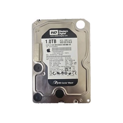 WD1001FALS-40Y6A0 dcm: HANNHTJAAB Apple 655-1567A 1TB SATA HDD 3.5 5105 (G3) - Picture 2 of 4