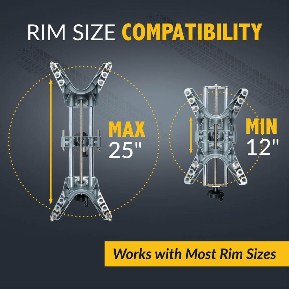 3D DSP Wheel Alignment Rack Tool - Wheel Clamp with Adapter for ...