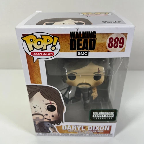 Funko Pop AMC The Walking Dead Daryl Dixon #889 Supply Drop Exclusive Figure