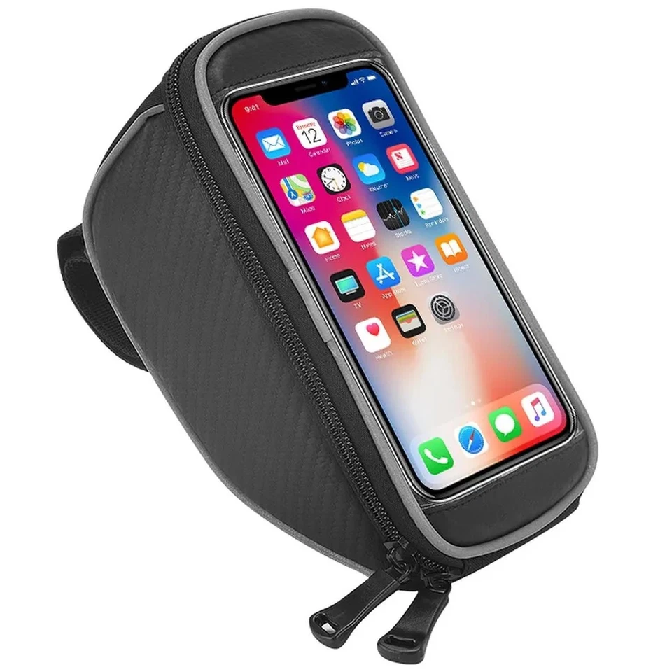 Support Téléphone Imperméable Vélo de Moto Guidon Scooter - Photo 4/4