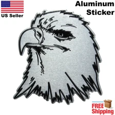 ALUMINUM Animal Shape Decal Sticker Emblem Fits ATV, UTV, Motorcycle, Car, Truck