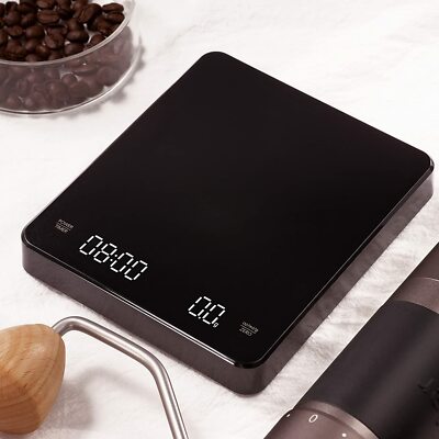 EMPO Digital Coffee Scales, Espresso Brewing Drip Baking Kitchen Scale 3000g
