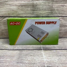 New Alitov Power Supply 120VAC-12VDC Silver Model ALT-1220T 360W