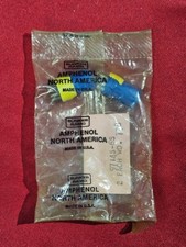 2X Amphenol 97-14S-6S Connector - Made In USA, NEW - Pack Of 2